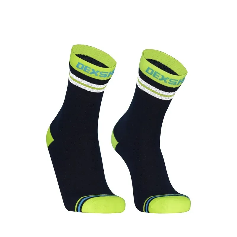 Dexshell Pro Visibility Hi-Vis Stripe Large Socks In Yellow
