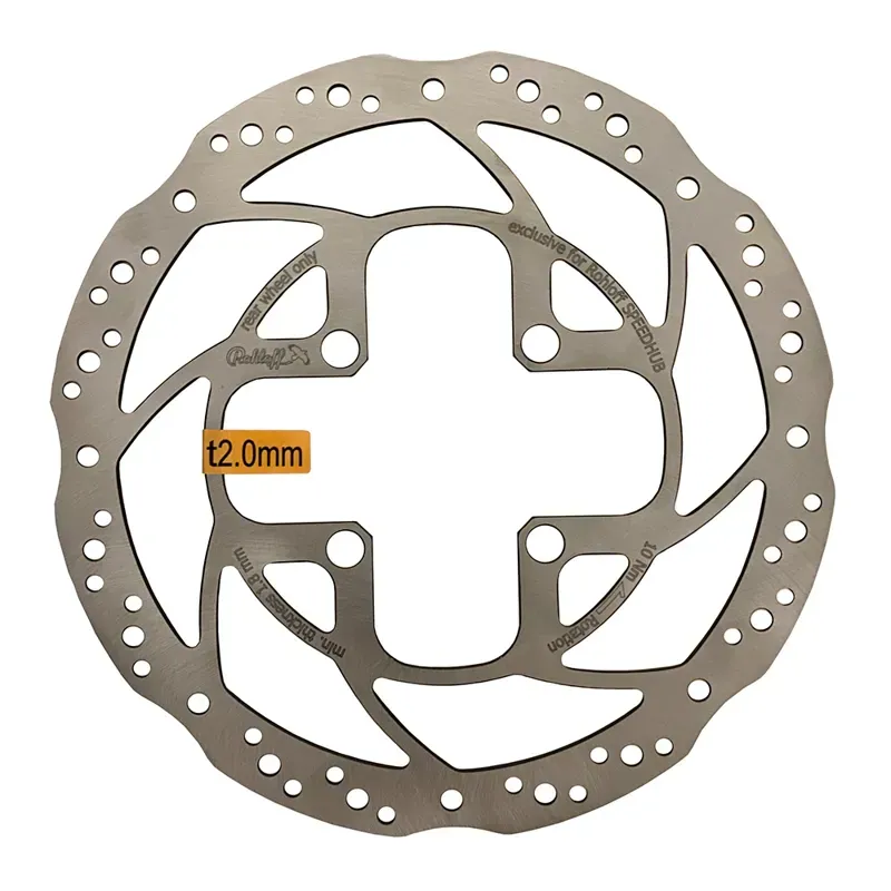 Disc Brake Rotor Silver 160mm
