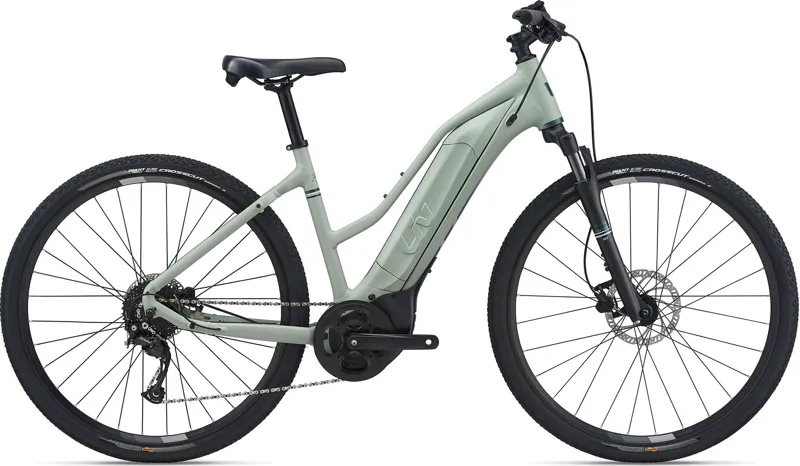 2021 Liv Rove E+ Electric Bike in Green