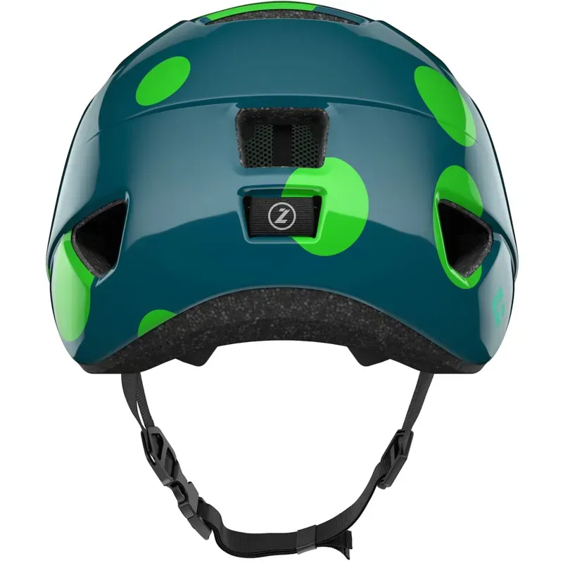 Lazer NutZ 2.0 KinetiCore Youth Helmet in Green Dots-4