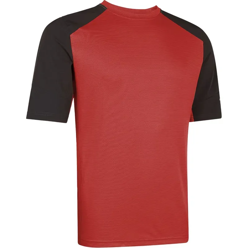 Madison Flux Trail Men's Short Sleeve Jersey in Mineral Red-1
