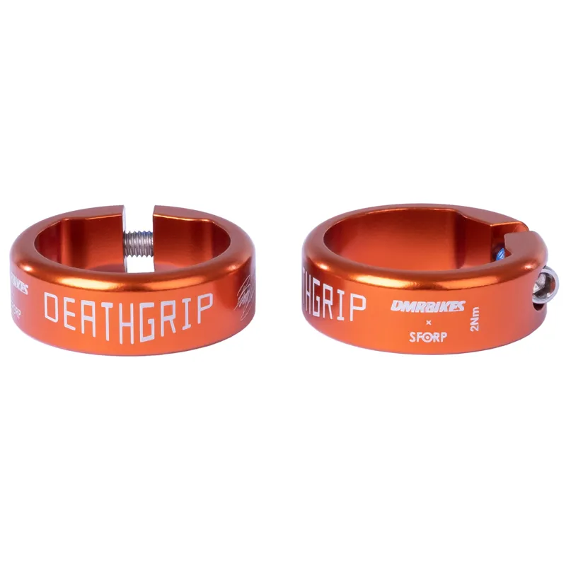 DMR Replacement DeathGrip MTB Bar Grip Collar 2-pack in Kash Bronze-2